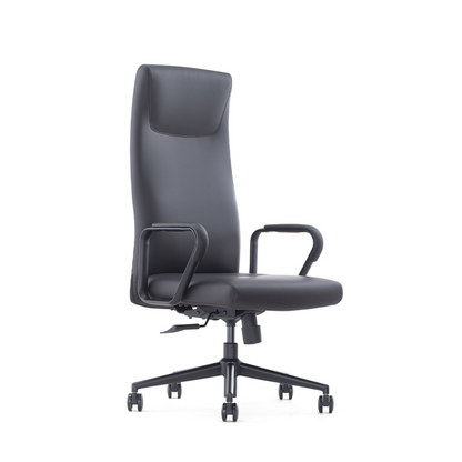 High Back Leather Chair 2461-H – Black Executive Office Chair