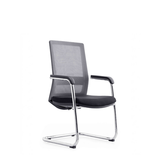 Visitor Mesh Chair 6208-V – Black Office Visitor Chair