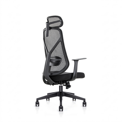 High Back Mesh Chair 6243-H – Adjustable Headrest & Lumbar Support