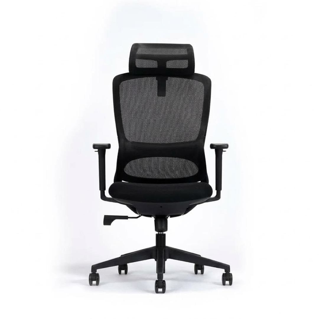 High Back Mesh Chair 6245-H – Adjustable Headrest Office Chair