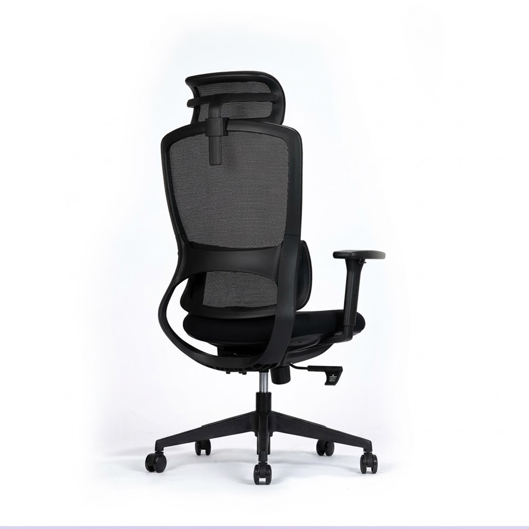 High Back Mesh Chair 6245-H – Adjustable Headrest Office Chair