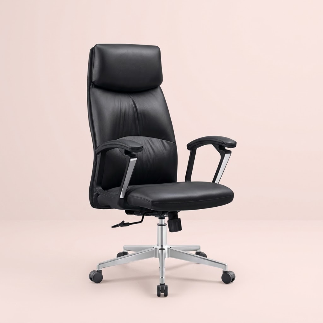 High Back Mesh Chair AD28-H – 3D Adjustable Headrest & Lumbar Support