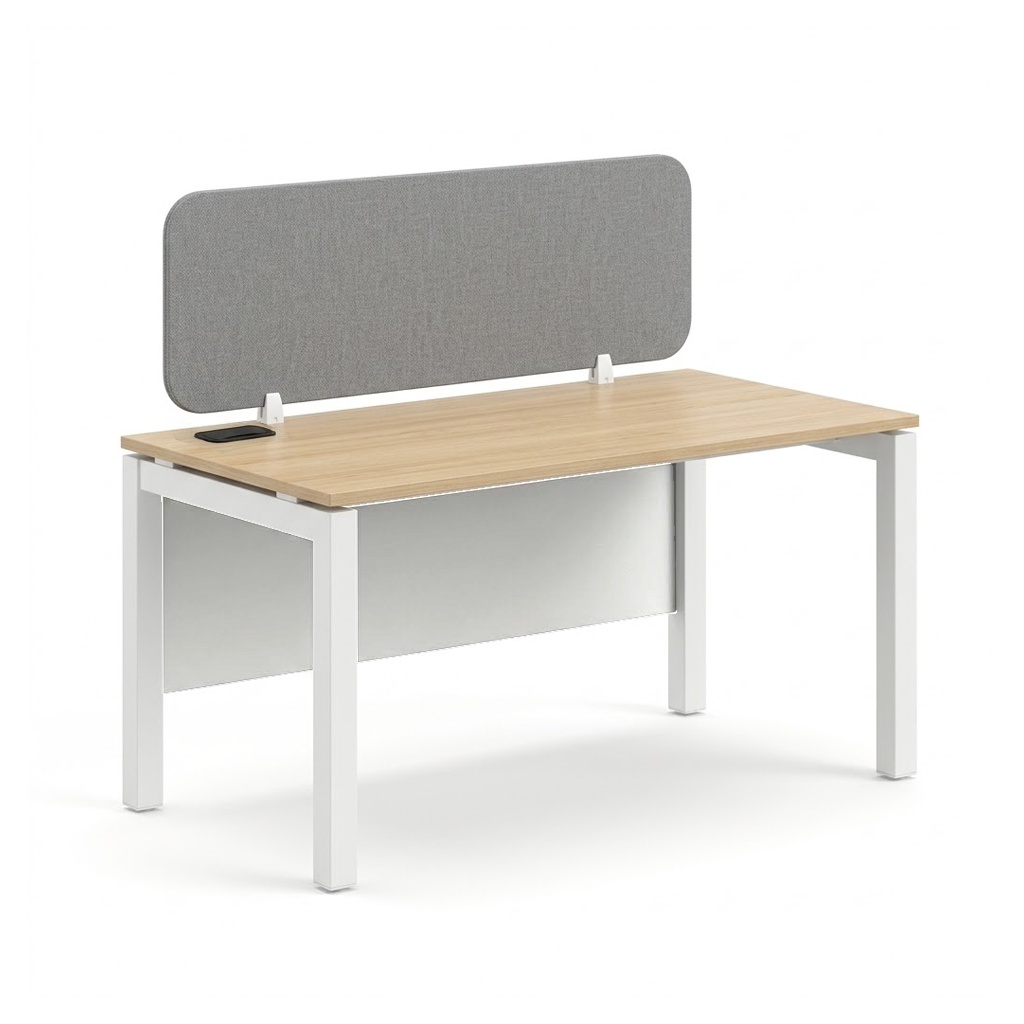 Single Person Workstation WS-1PLN-POINT – Custom Office Workstation