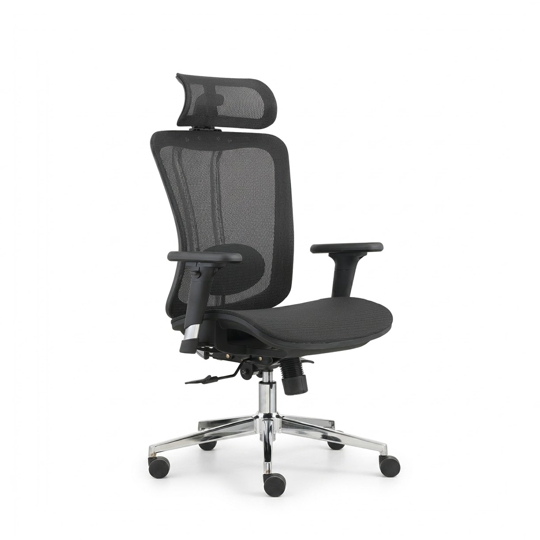 High Back Mesh Chair X7-H – 3D Headrest & Sliding Seat