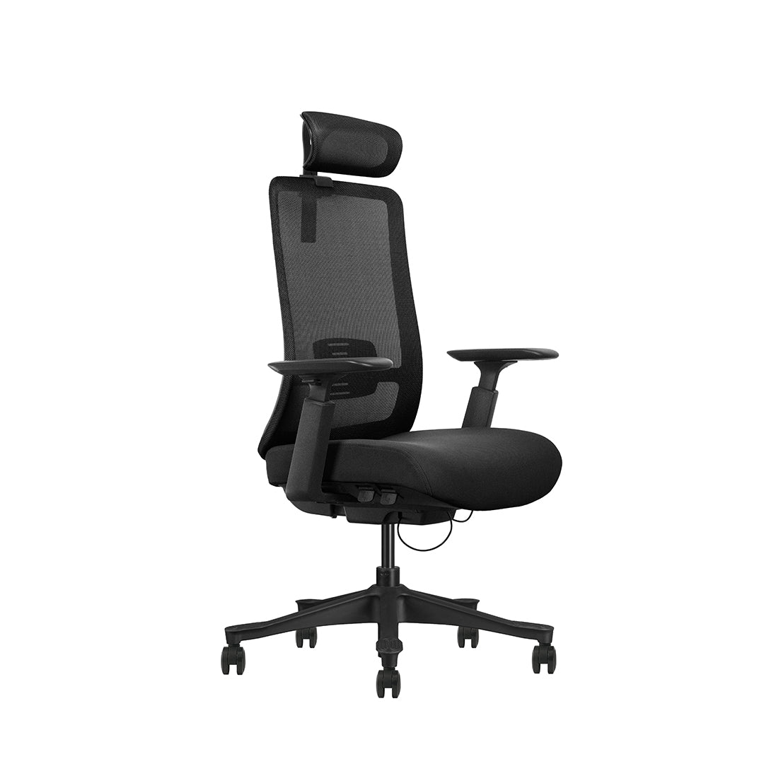 High Back Mesh Chair V1-HSL – Sliding Seat & 3D Arms